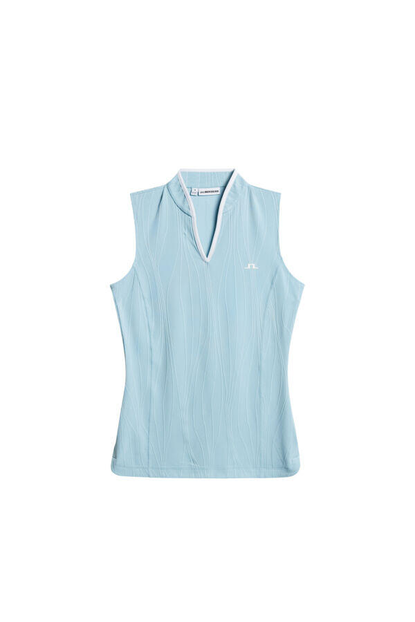 Haut sans manches Mila  femme, bleu 2/4