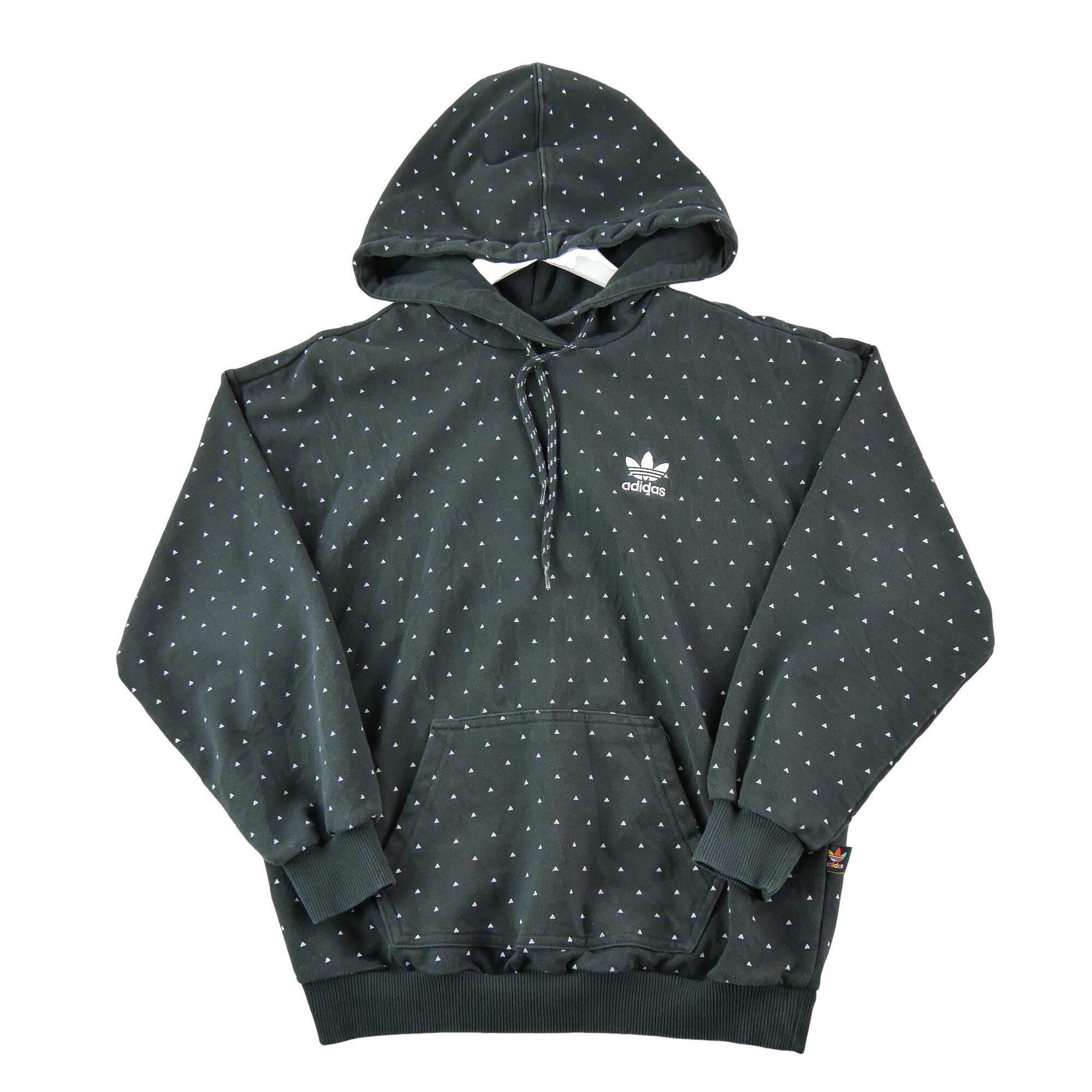 ADIDAS Reconditionné - Sweat à capuche Homme Noir - Excellent