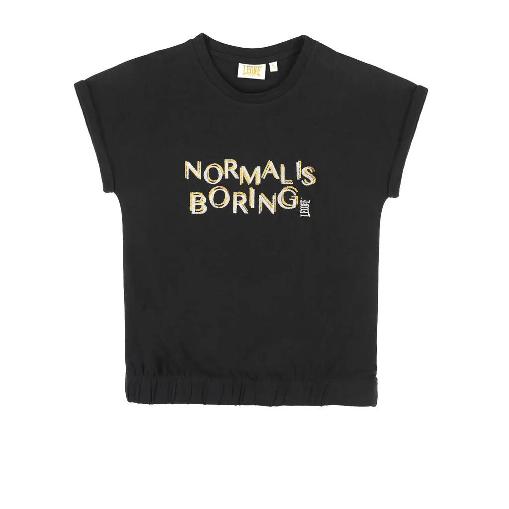Girl round neck Shiny