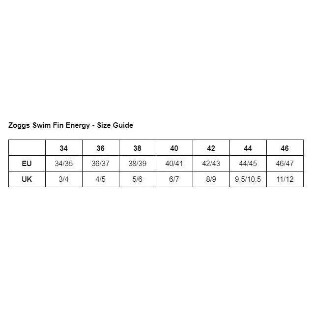 Palmes Zoggs Energy Turquoise/Noir 4/4
