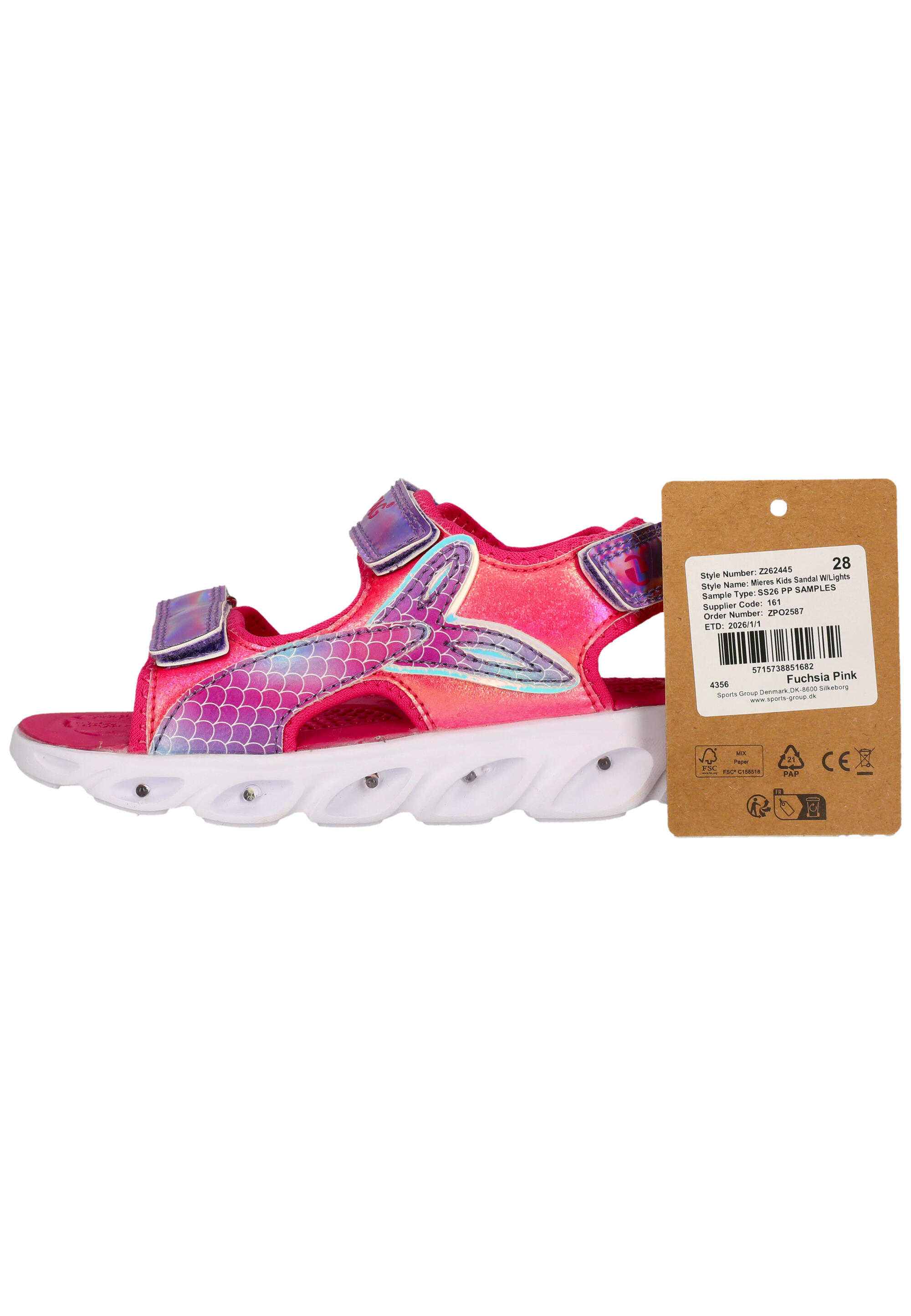 Sandalias de senderismo para niños Zigzag Mieres 2/7