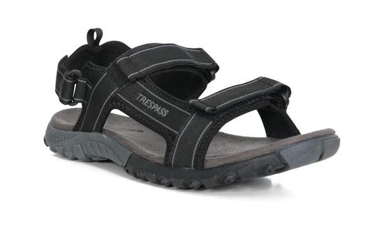 Sandales de marche homme Trespass Alderley, noires