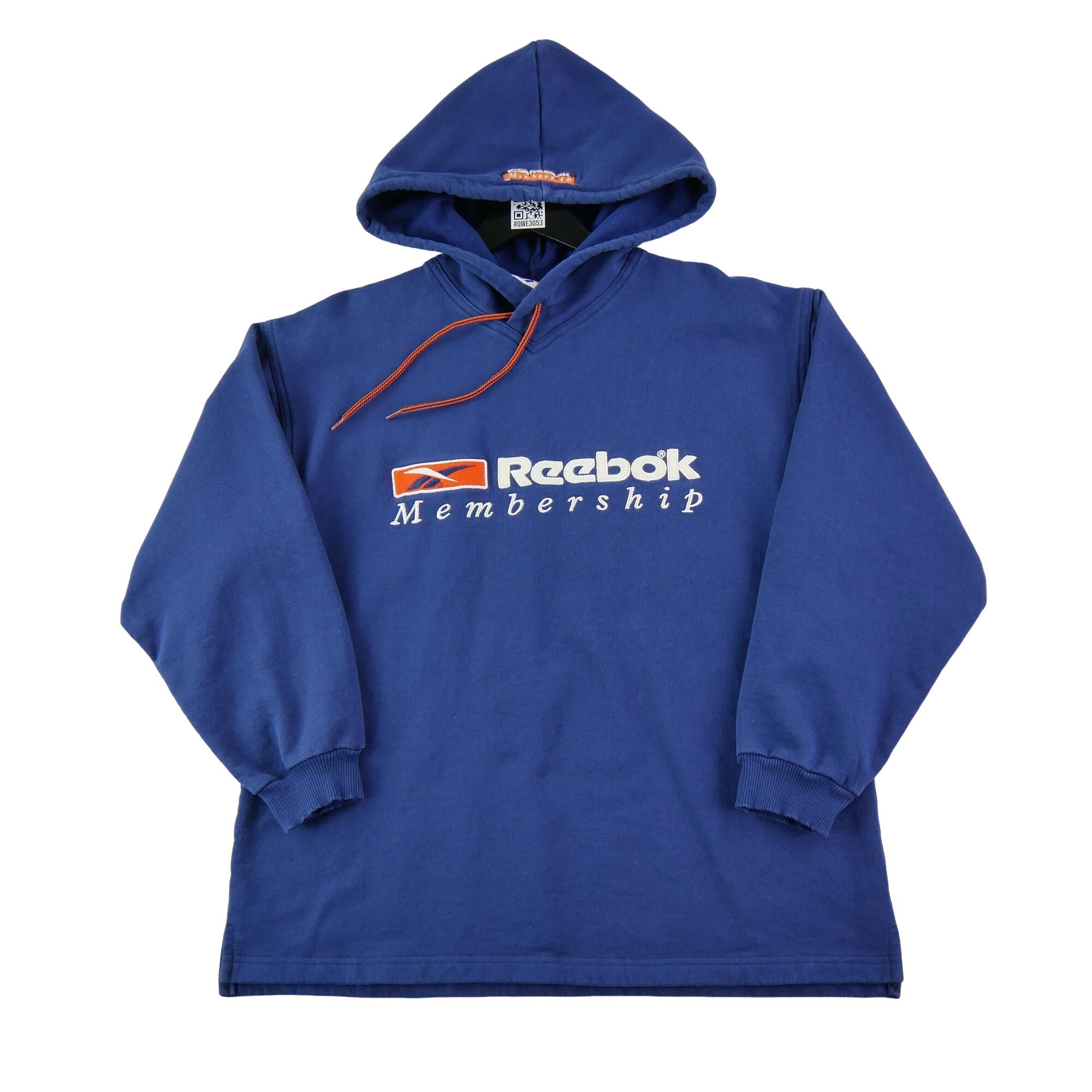 REEBOK Reconditionné - Sweat à capuche Homme Vintage Marine - Excellent