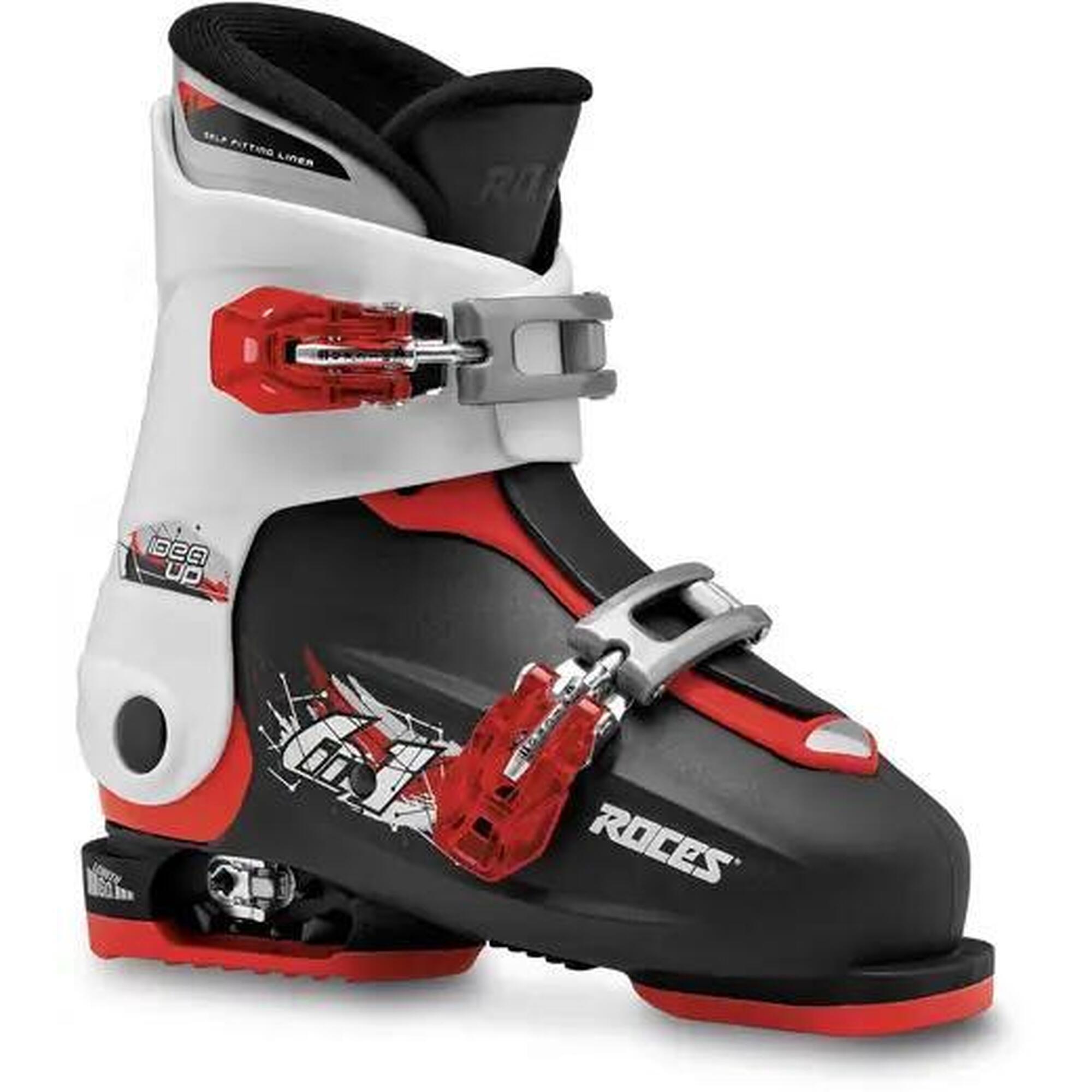 Roces Idea Up 6in1 adjustable Clapari Copii - 19-22 - Black/White/Red