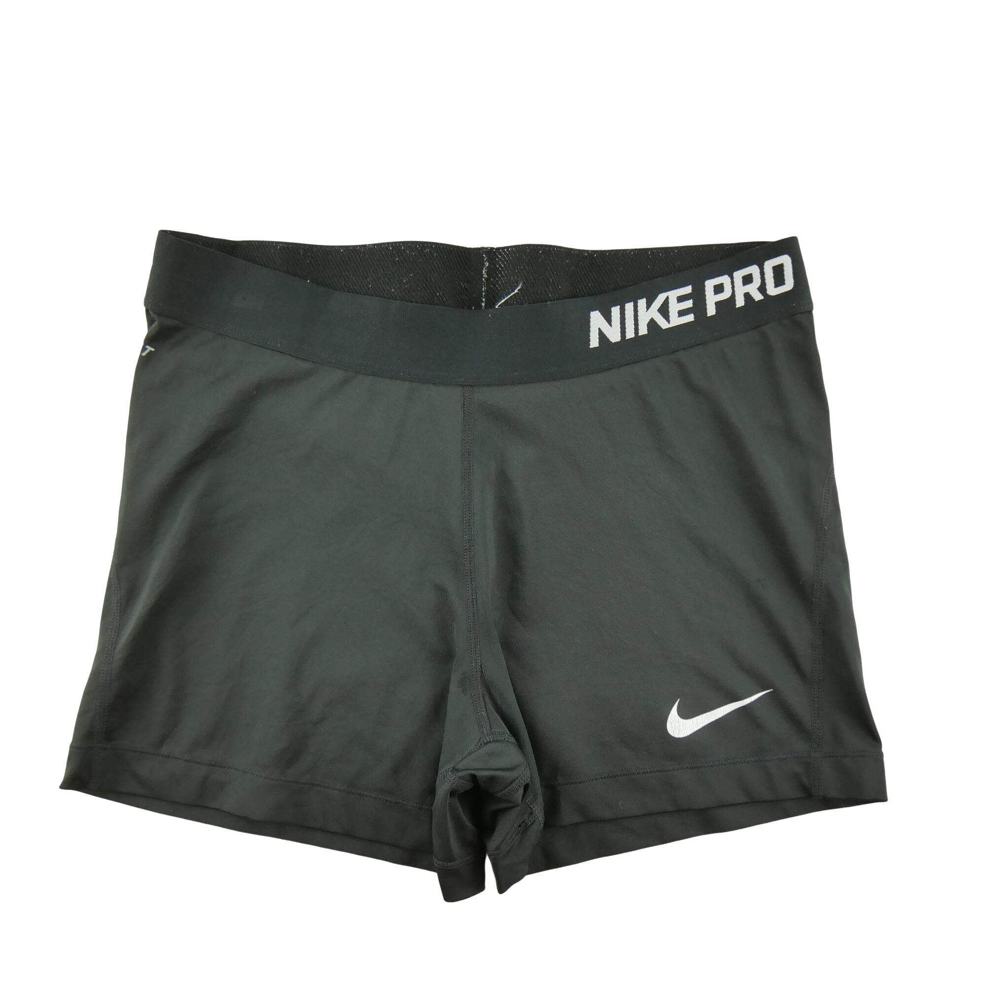 black nike pro spandex shorts