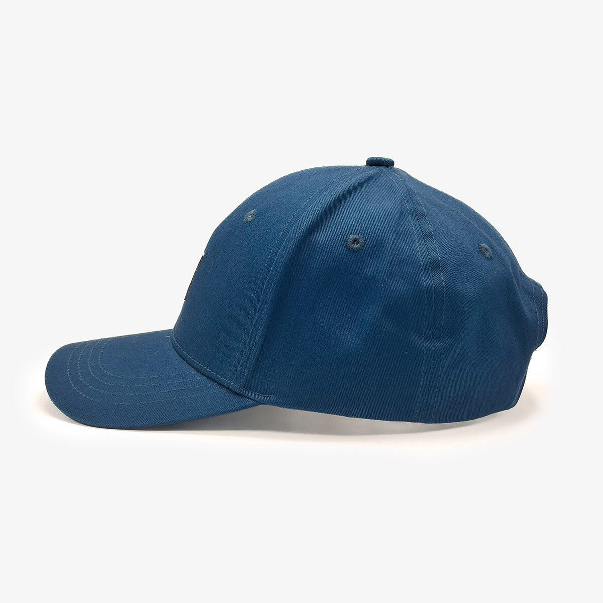 Gorra de béisbol de algodón azul opalino 3/4