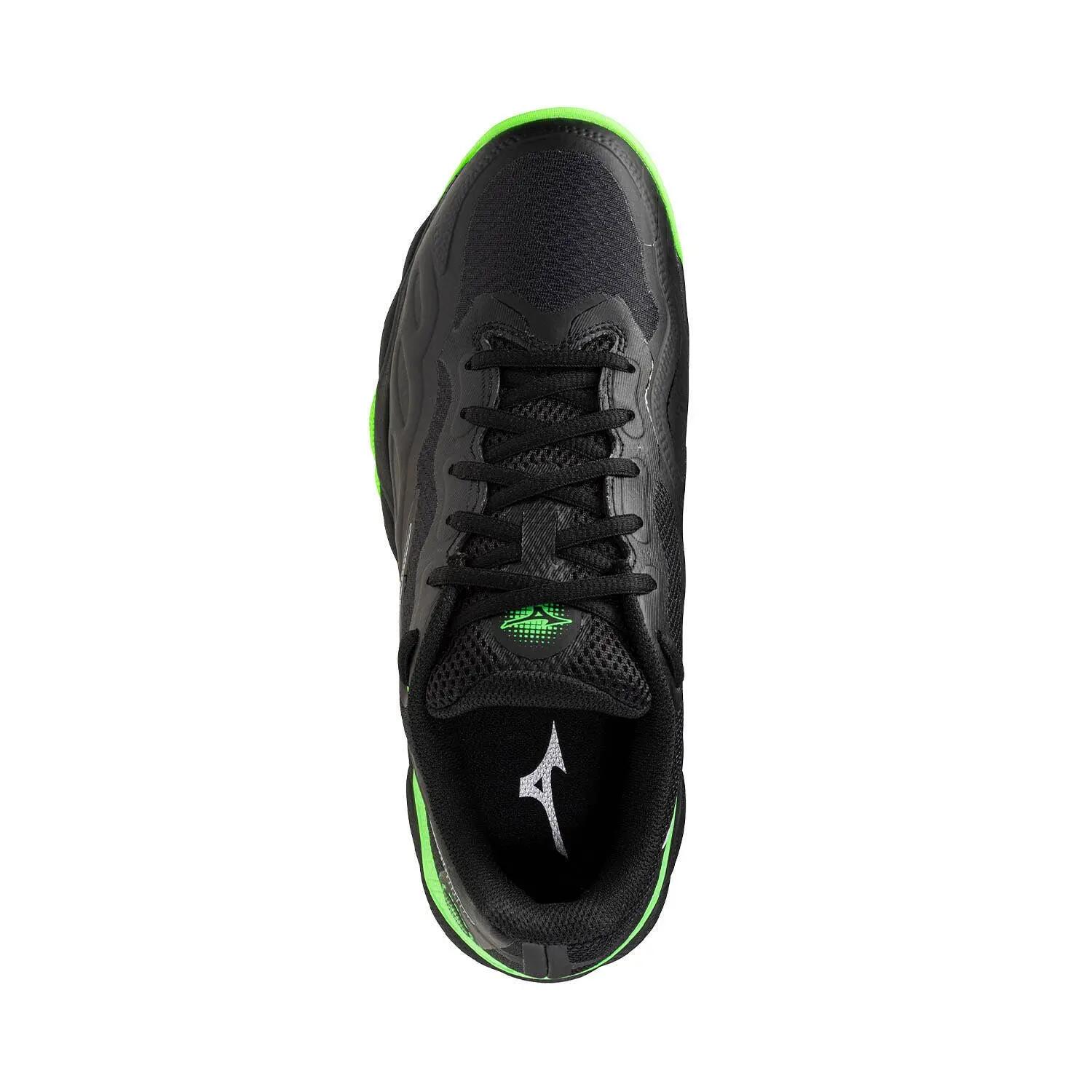 Mizuno Wave Enforce Court Pádel Preto/verde 61gb2437 3/5