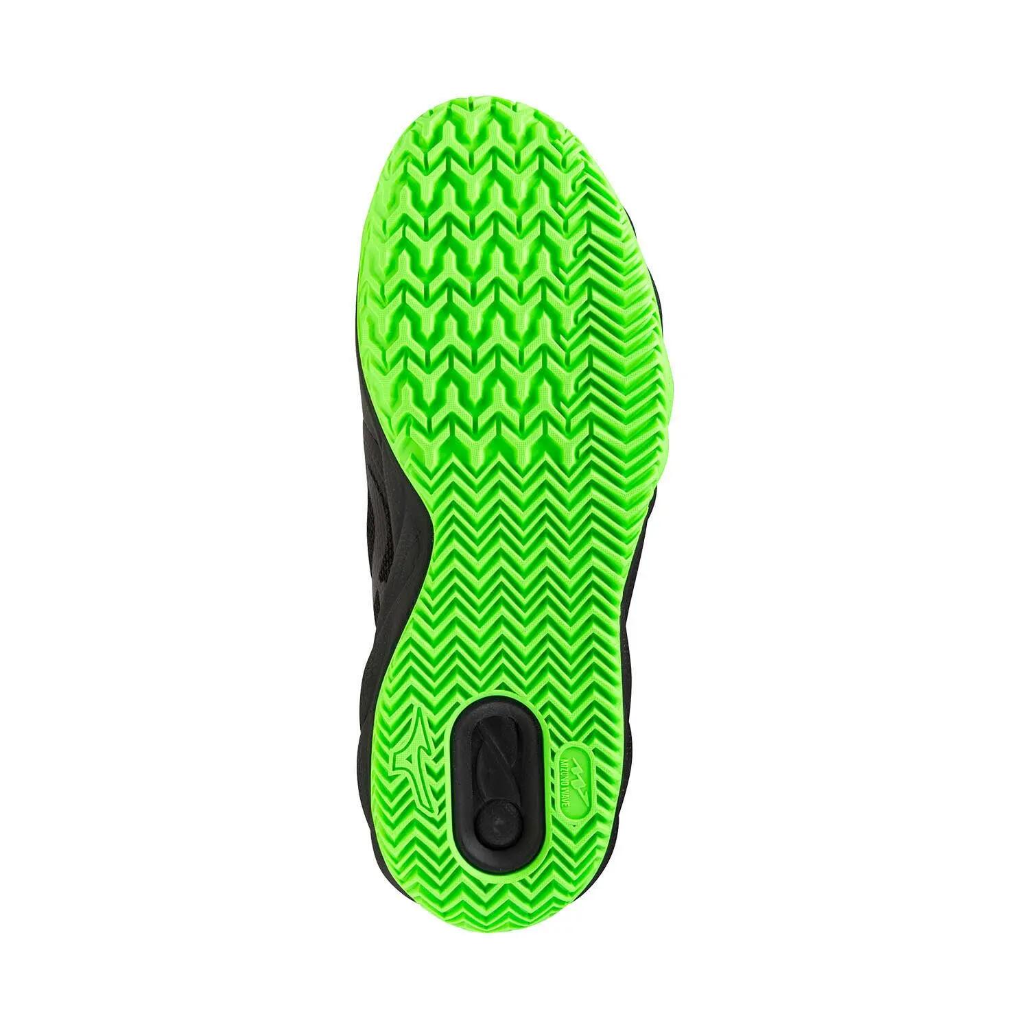Mizuno Wave Enforce Court Pádel Preto/verde 61gb2437 4/5