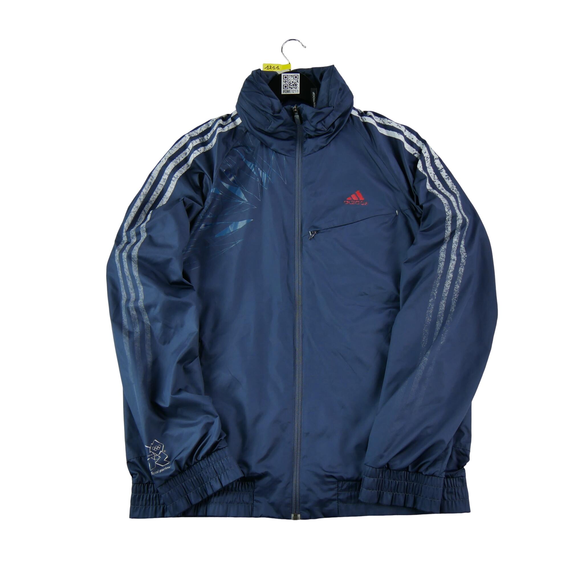 ADIDAS Reconditionné - Veste Homme Marine - Bon État