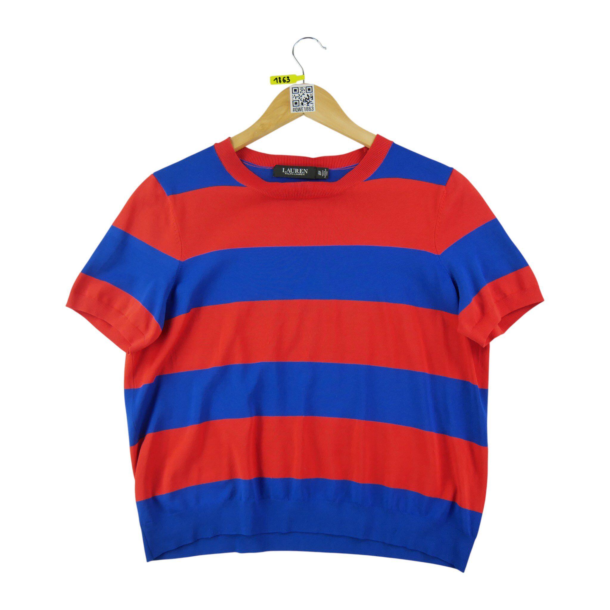 RALPH LAUREN Seconde vie - Pull Femme  Bleu - Bon état