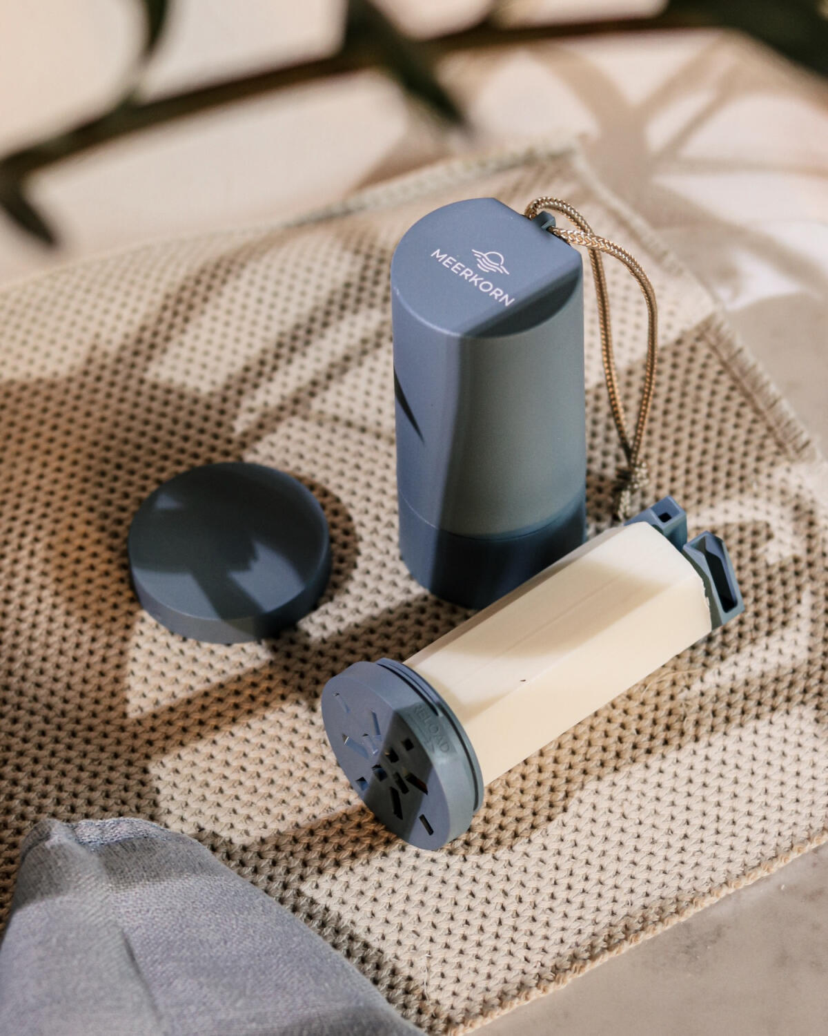 Soap Mill for on the go and at home without plastic Ocean Blue 5/5