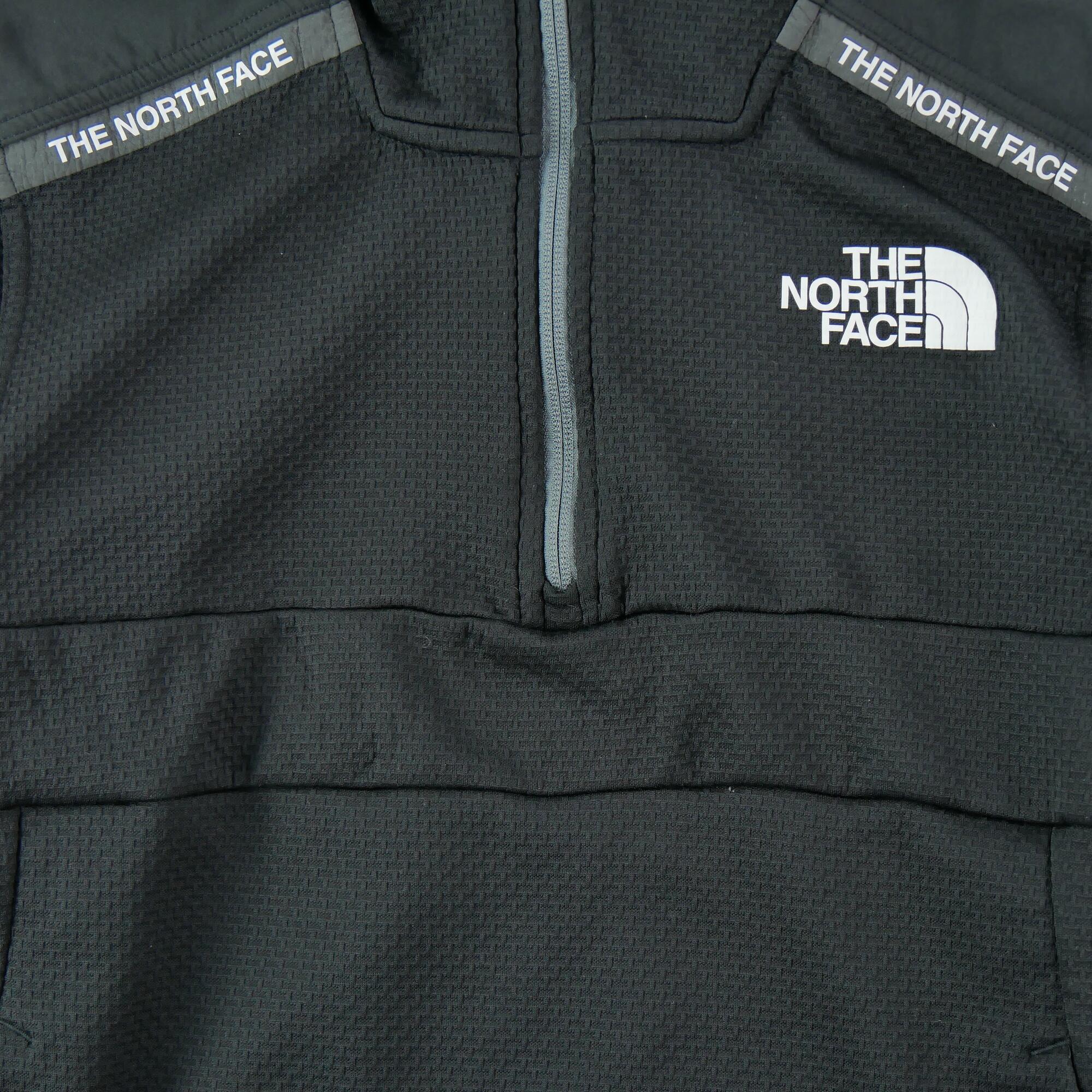Tweedehands - Heren Zwarte TNF Hoodie - Zeer goede staat 3/5