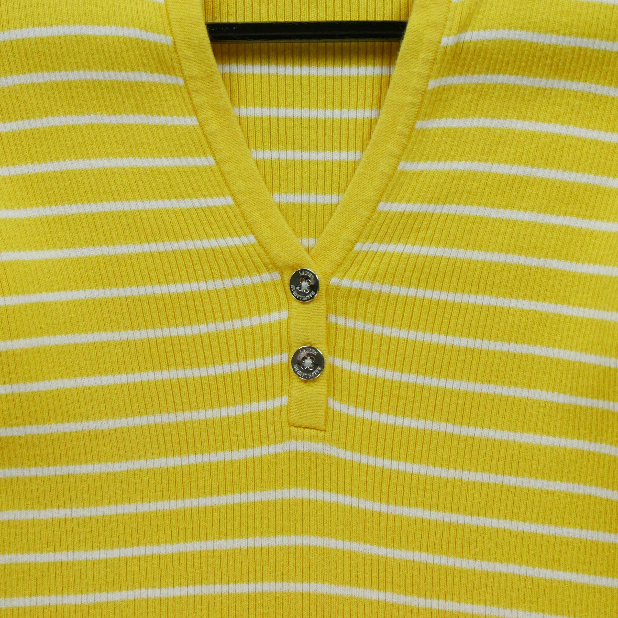 Seconde vie - Pull Femme  Jaune - Très bon état 3/6