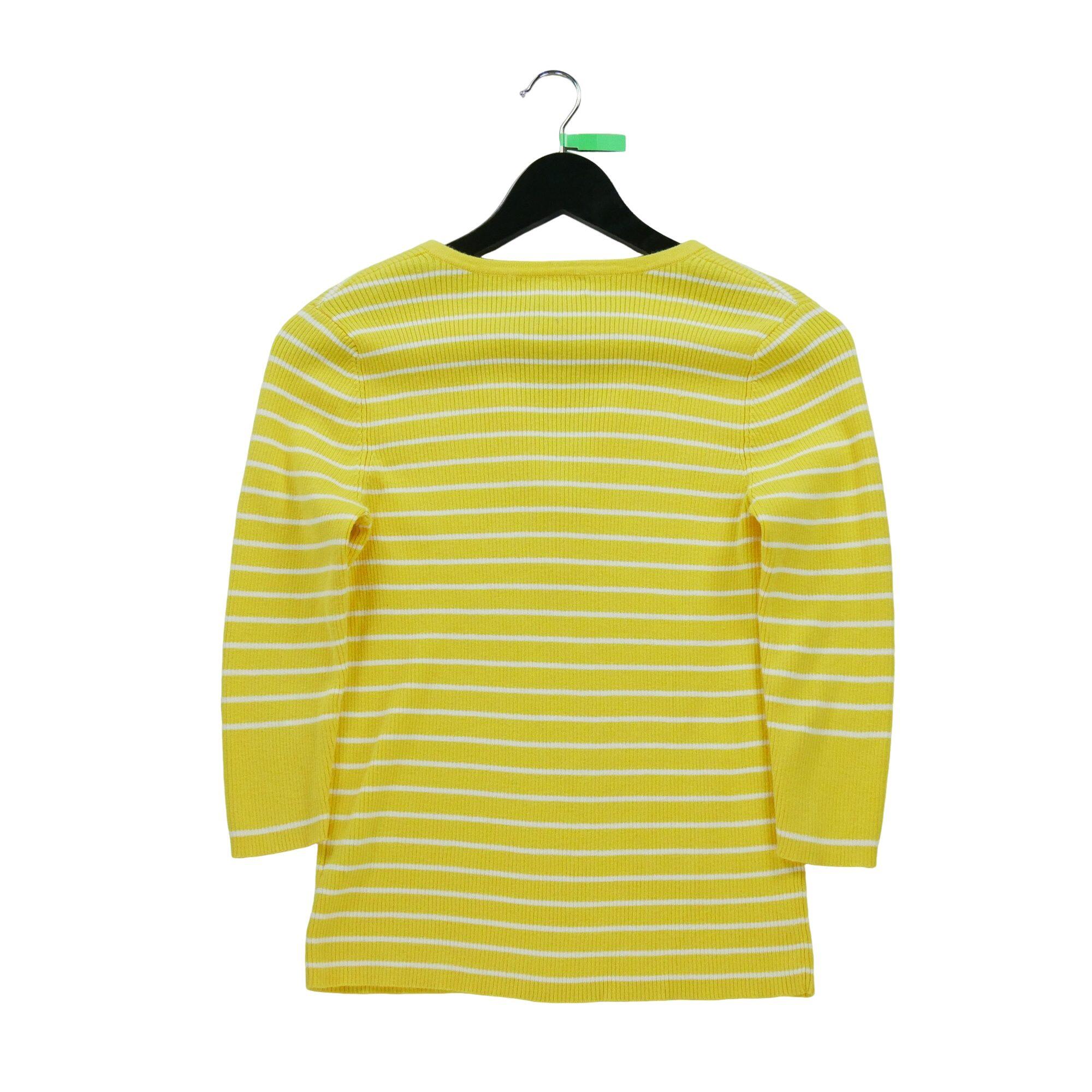 Seconde vie - Pull Femme  Jaune - Très bon état 2/6