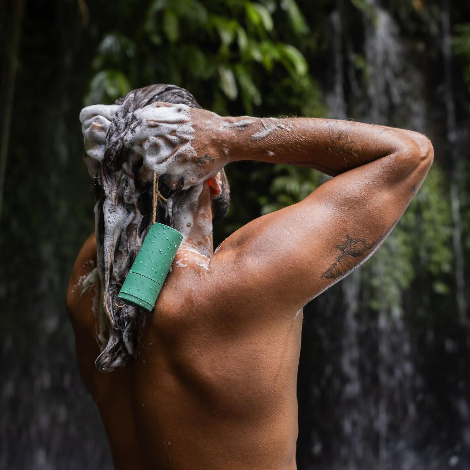 Macina di sapone per viaggi e casa senza plastica Ocean Green 5/5