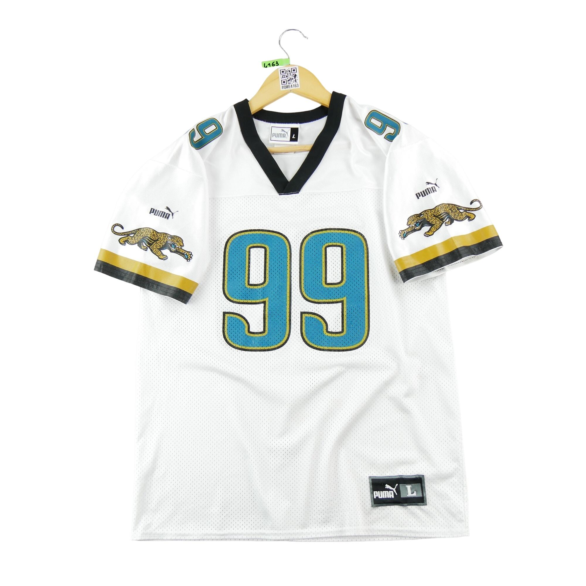 PUMA Reconditionné - Maillot Homme NFL Blanc - Très Bon État