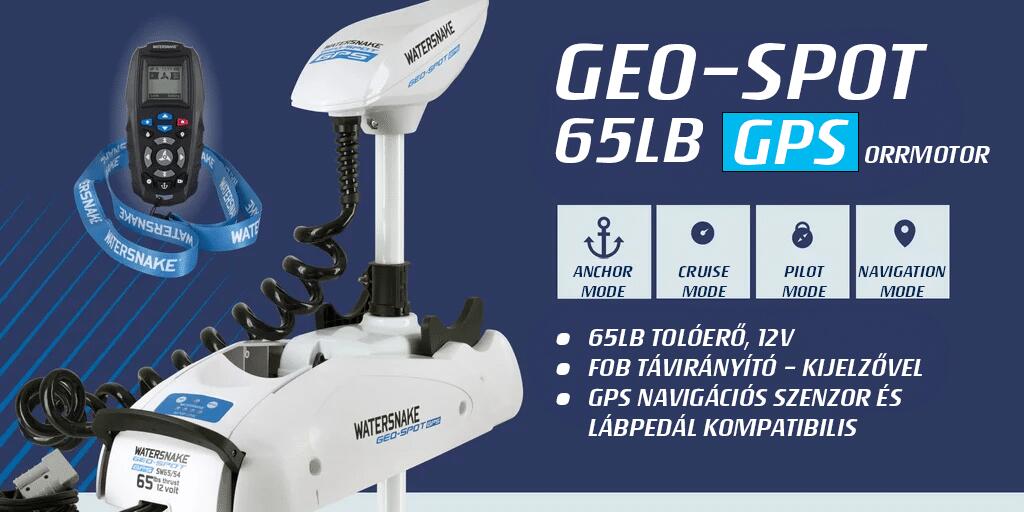 Moteur électrique avant Watersnake Stealth GPS 80LB 24V 78" avec arbre en époxy 5/7
