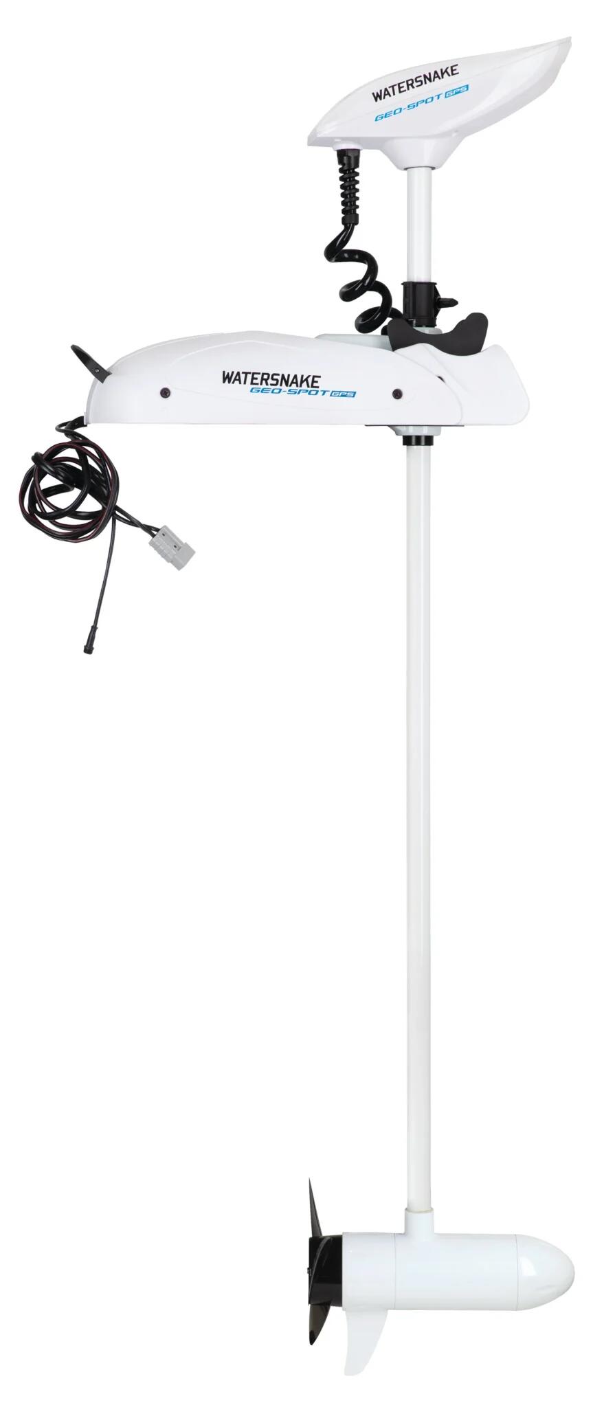 Moteur électrique avant Watersnake Stealth GPS 80LB 24V 78" avec arbre en époxy 2/7