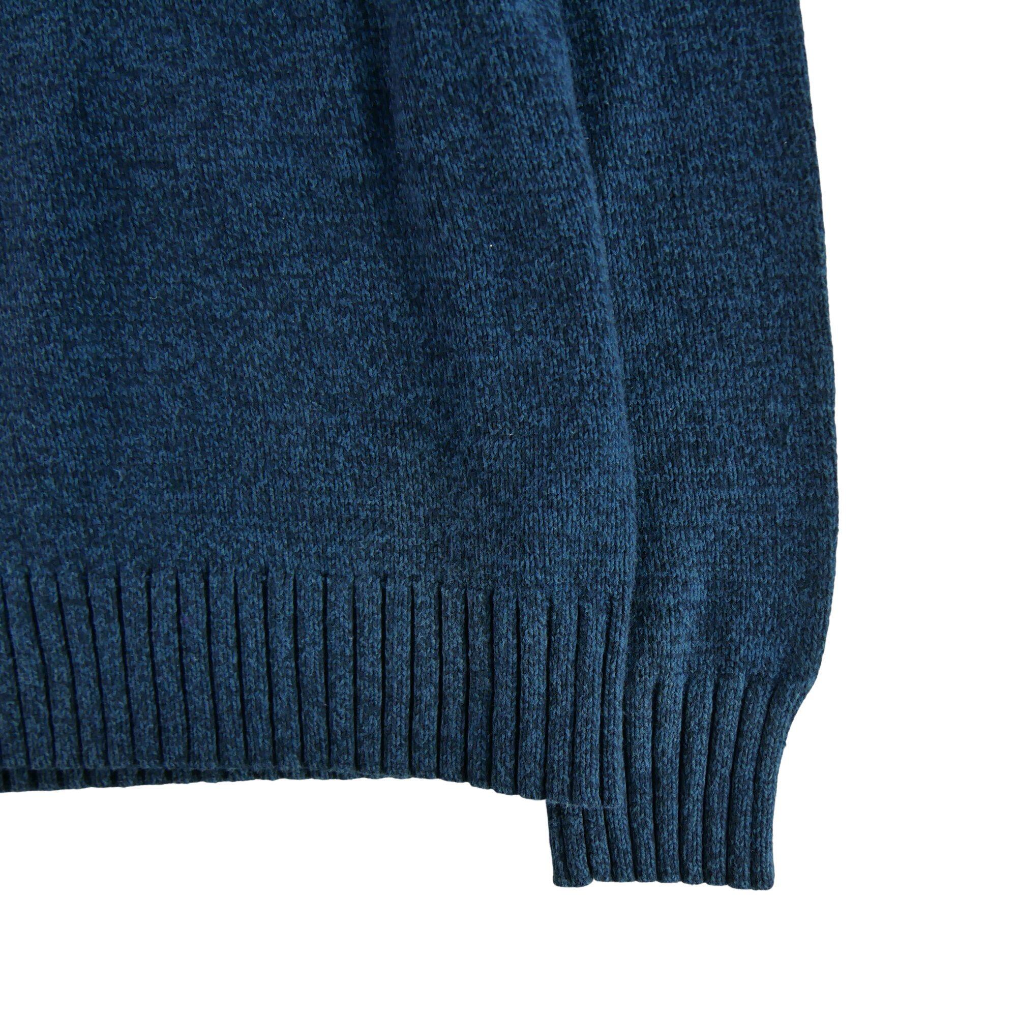 Seconde vie - Pull Femme  col roulé Marine - Bon état 3/6