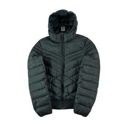 Tweedehands - dames zwarte gewatteerde jas - zeer goede staat