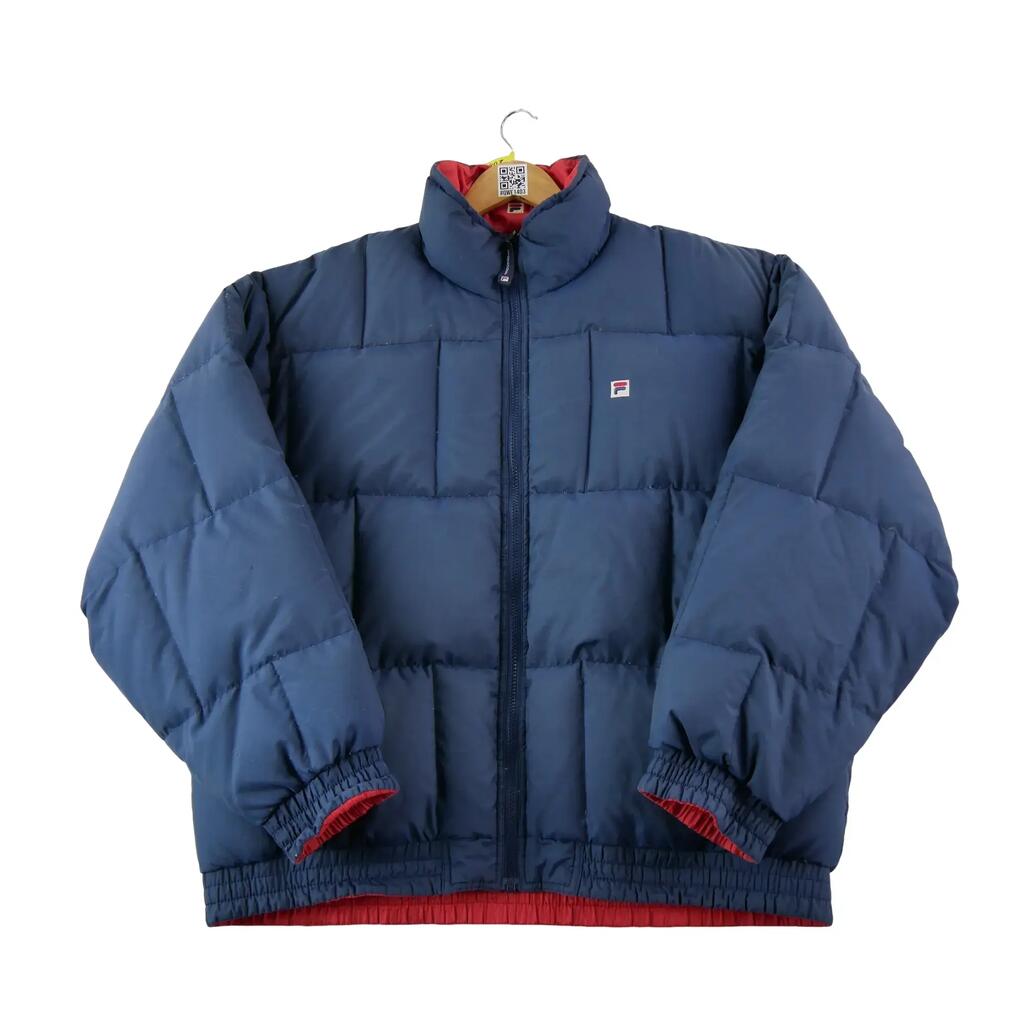Men's Reversible Vintage Puffer Jacket