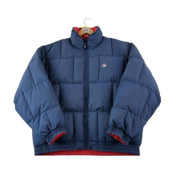 Reconditionné - Doudoune Homme réversible Vintage - Bon État