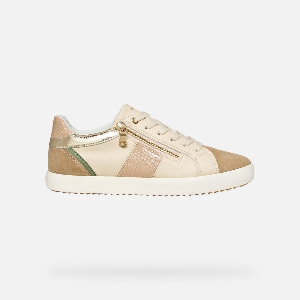 Baskets Femme D BLOMIEE Beige/Blanc Cassé 2/7