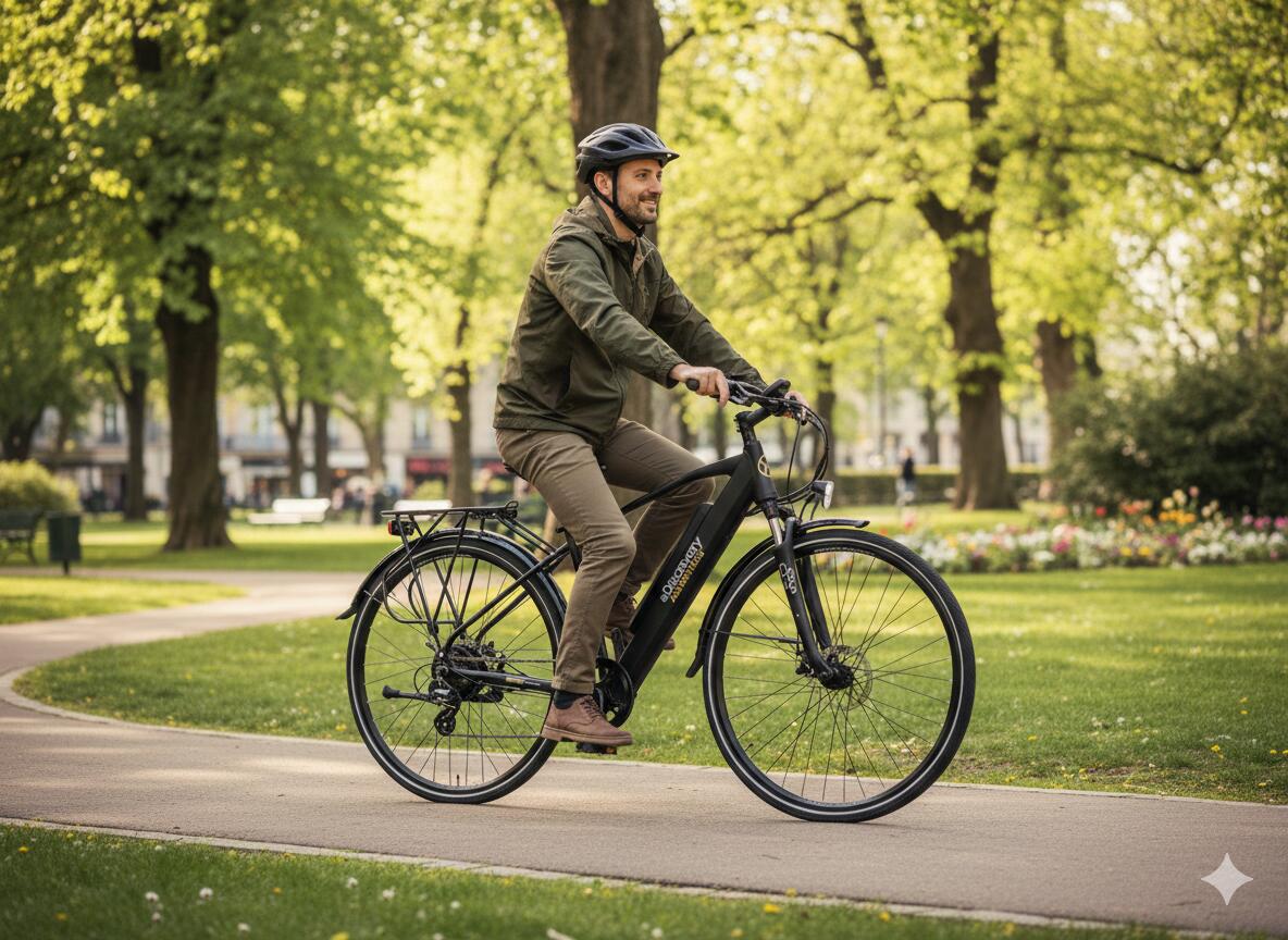 Discovery E8200 Trekking-E-Bike 11.6Ah 28-Zoll schwarz 7/8