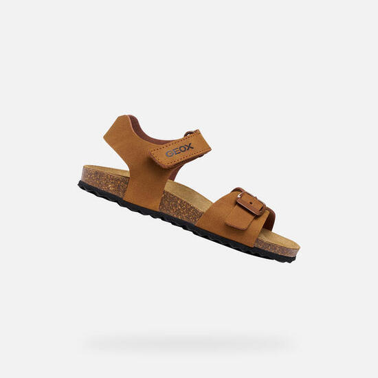 Sandales Garçon J GHITA BOY Caramel