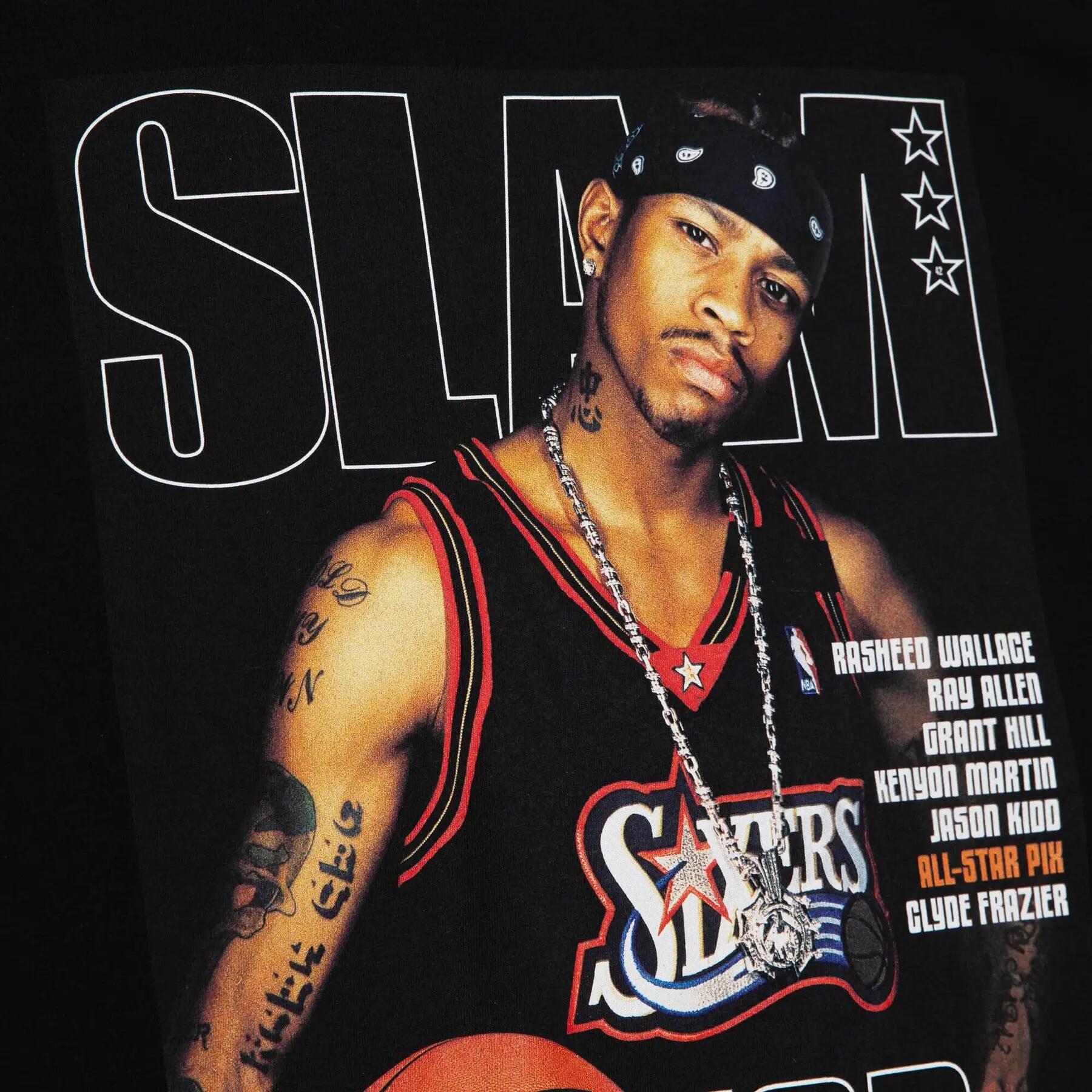 T-shirt Philadelphia 76ers NBA Slam Allen Iverson 3/3