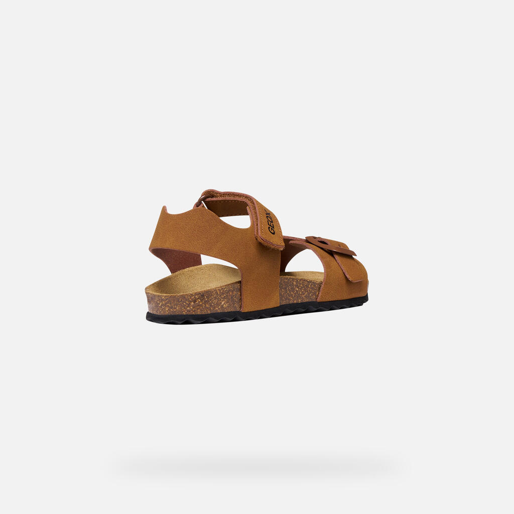 Sandales Garçon J GHITA BOY Caramel 6/7