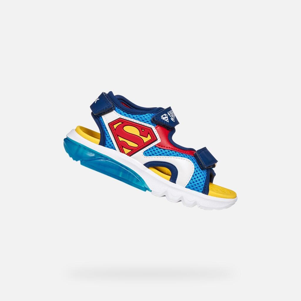 Baskets Garçon SANDAL CIBERDRON BOY Bleu Clair/Rouge 1/7