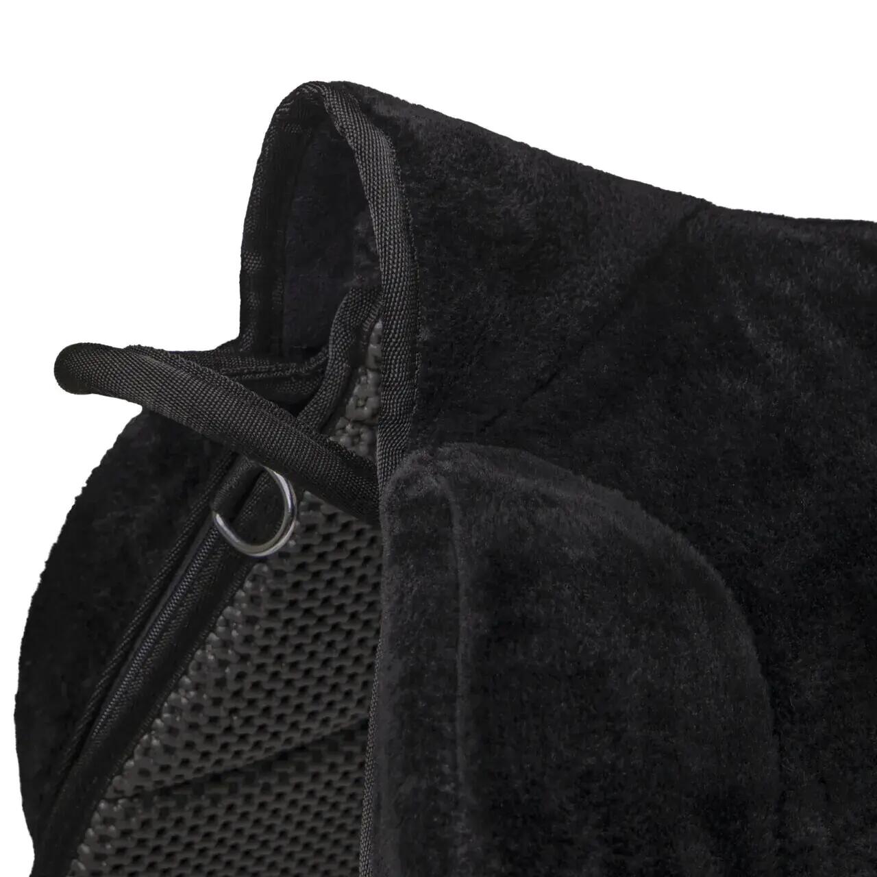 QHP Bareback Pad Super Soft  - Zwart (Pony) 5/5
