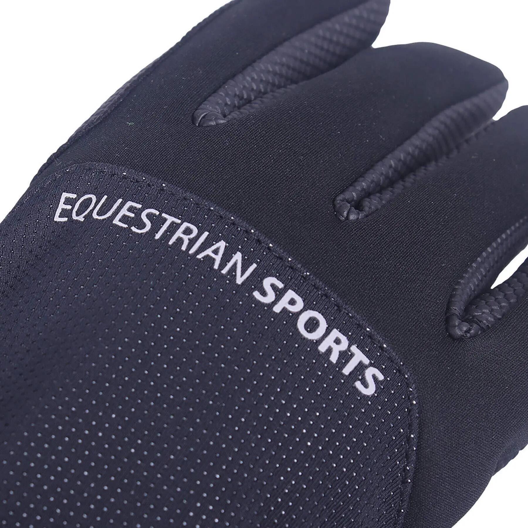 Winterhandschoenen voor paardrijders QHP Siberië 2/3