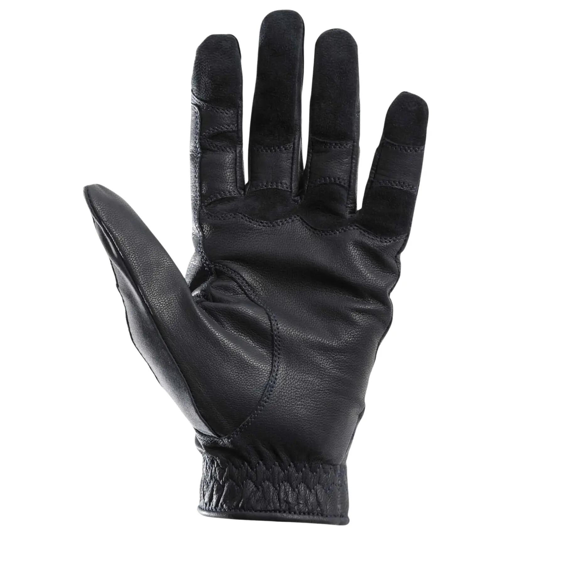 Guantes de montar de cuero para mujer Premier Equine Mizar 4/4