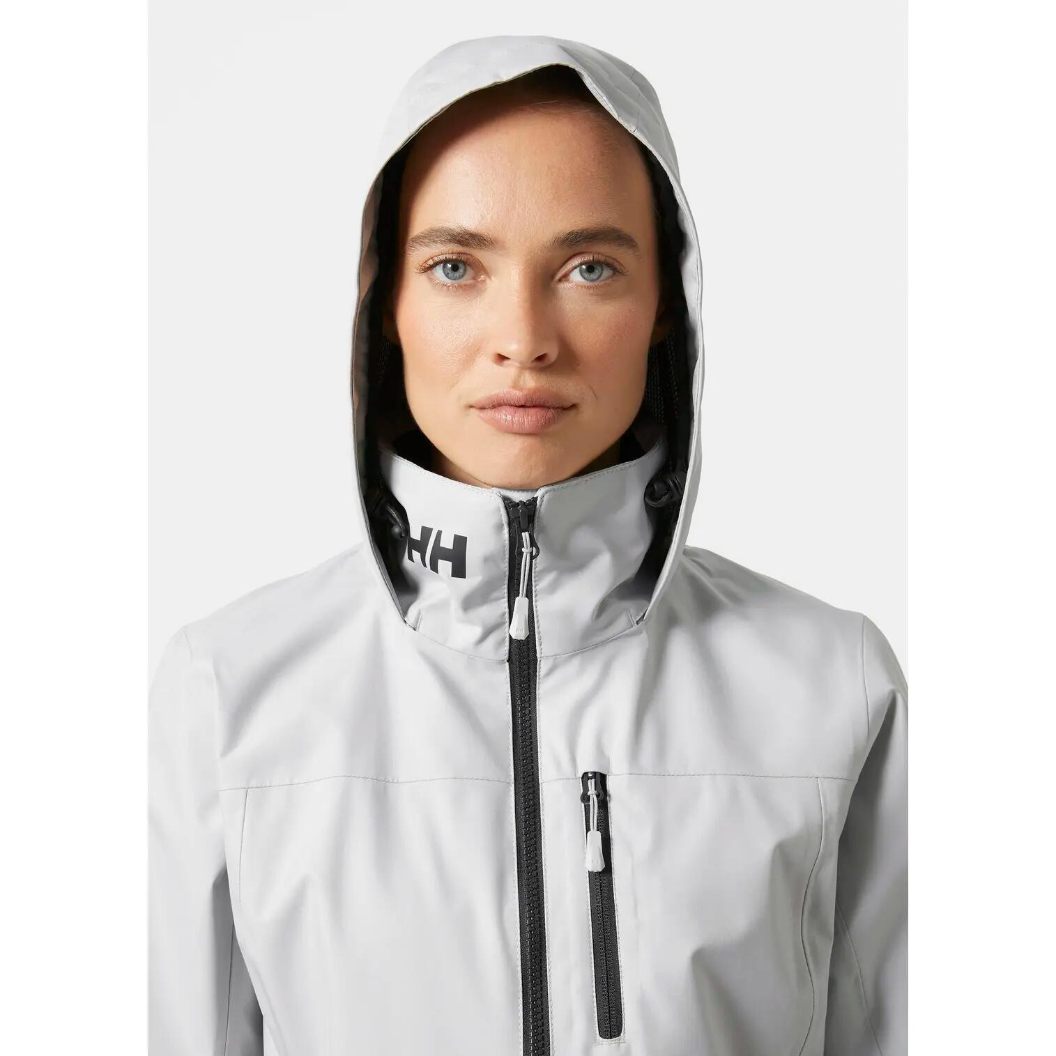 Veste imperméable à capuche femme Helly Hansen Crew 2.0 6/7