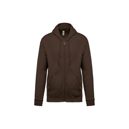 Sweatshirt à capuche zippé Kariban