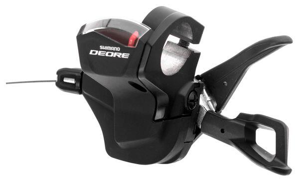 Lava sinistra SHIMANO Deore SL-M6000-L Vit 3x10v Collarino Nero 2/4