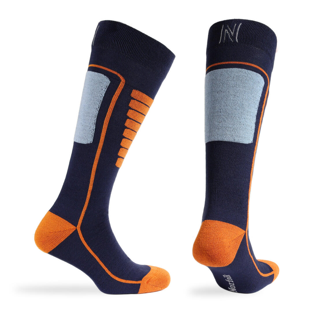 Calcetines de esquí de lana merino acolchados y sin costuras - Courchevel 3pk 6/6