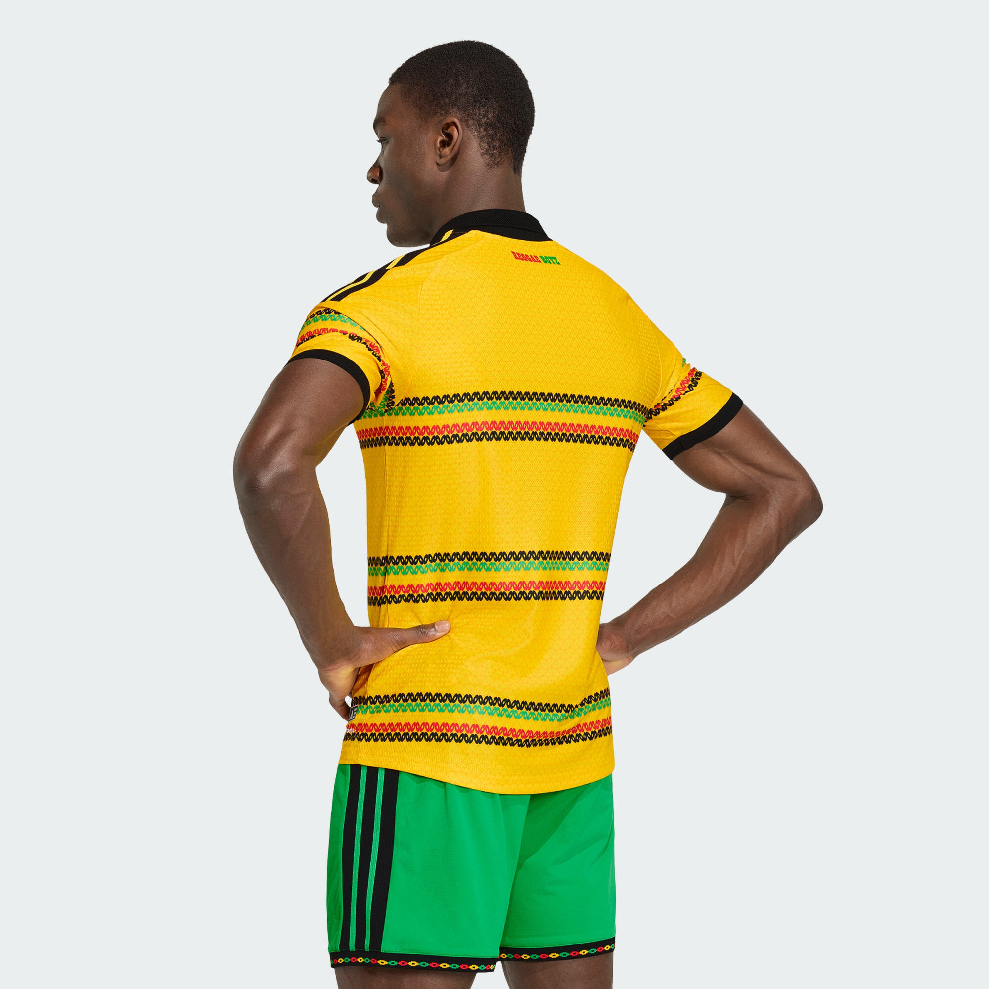 Jamaica 26 x Bob Marley Authentiek Thuisshirt 5/7