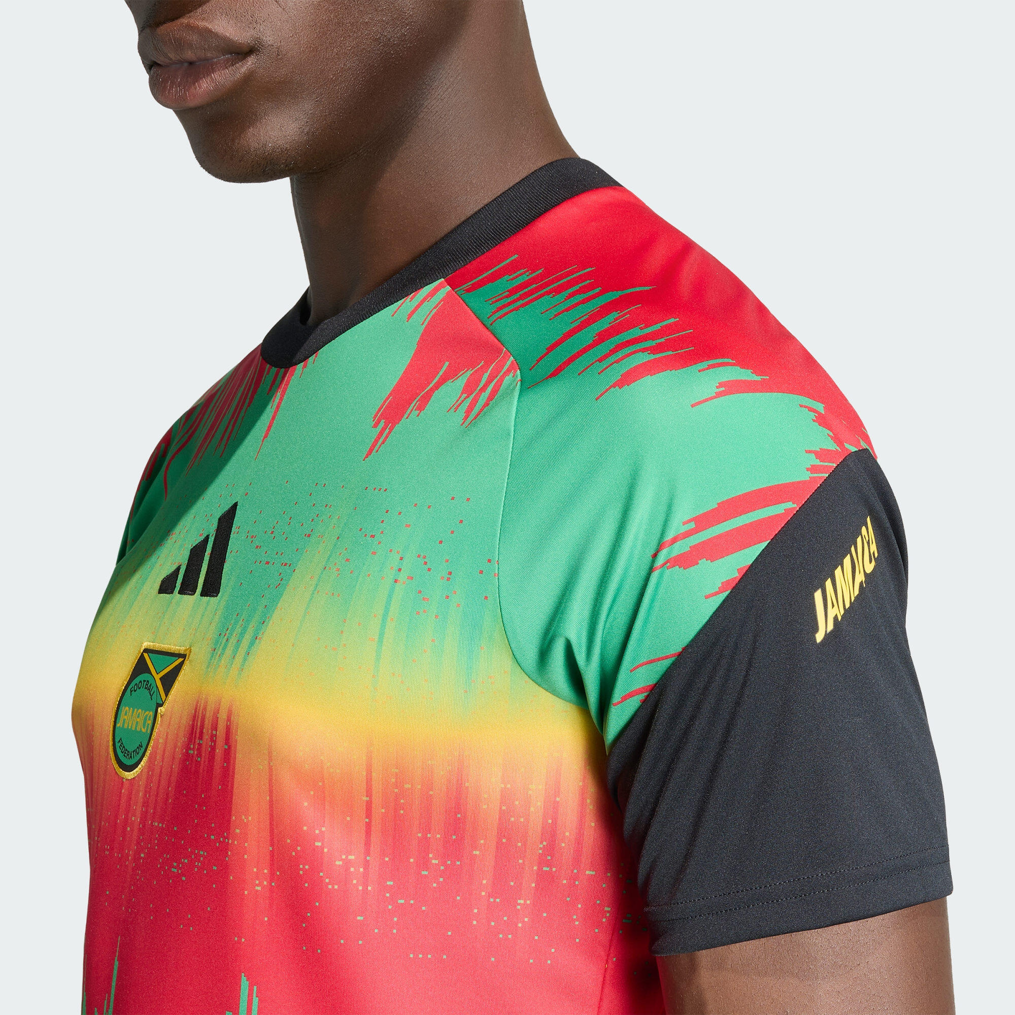Maillot Pré-match Domicile Jamaïque 26 x Bob Marley 6/8