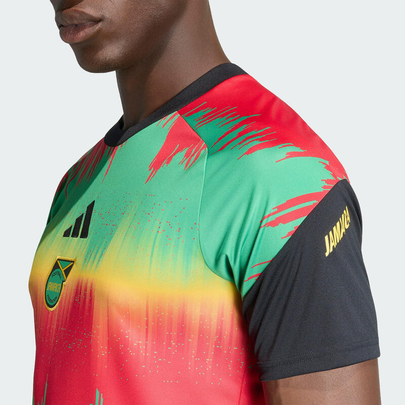Tricou de încălzire Jamaica 26 x Bob Marley pentru meciuri pe teren propriu