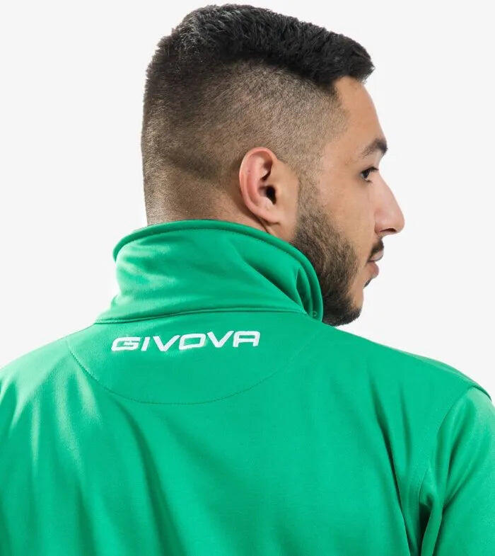 TUTA complete uomo givova verde/nero 6/7