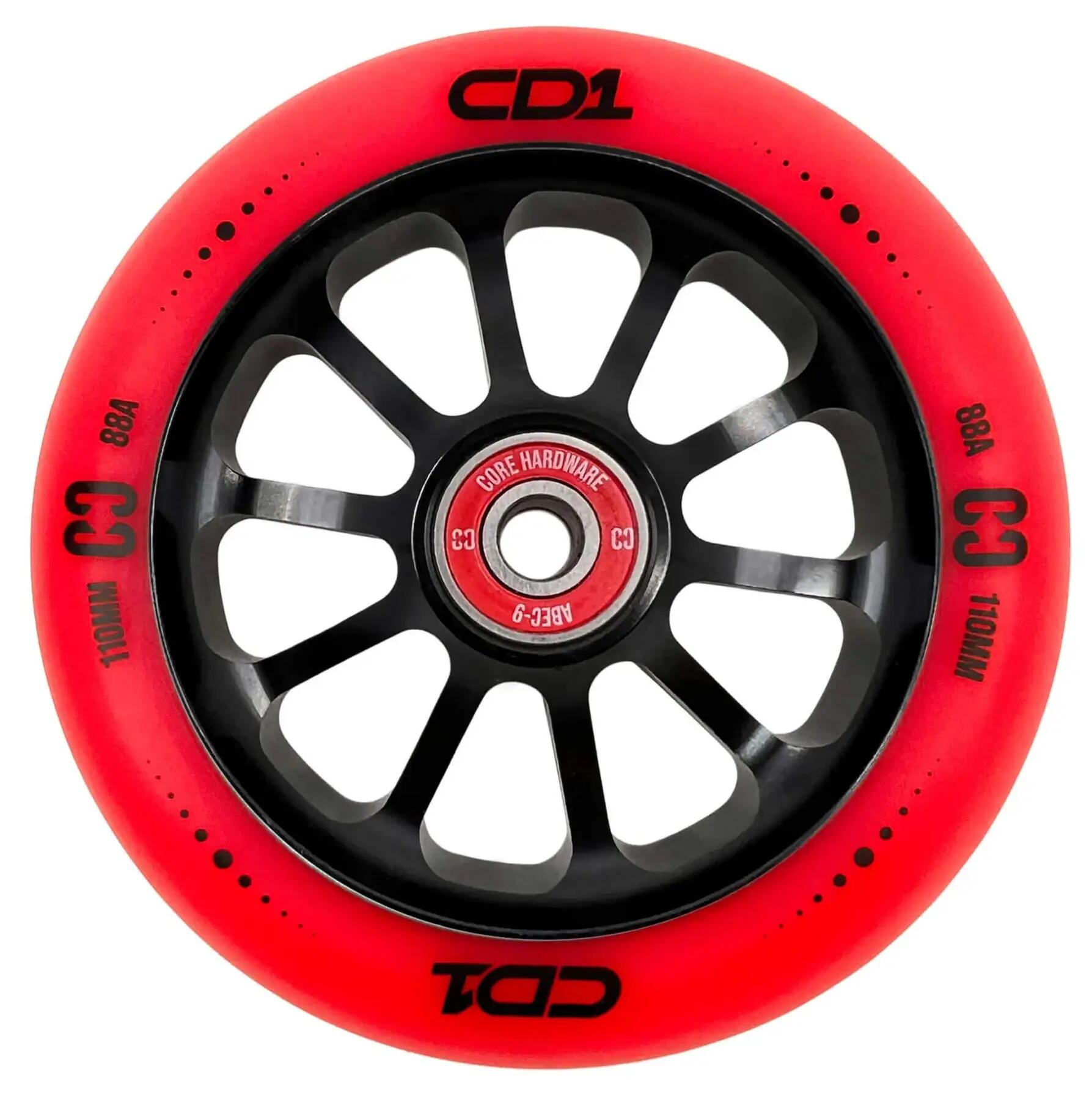 CORE CD1 Stunt-Scooter-Rad 110 mm Rot 4/4