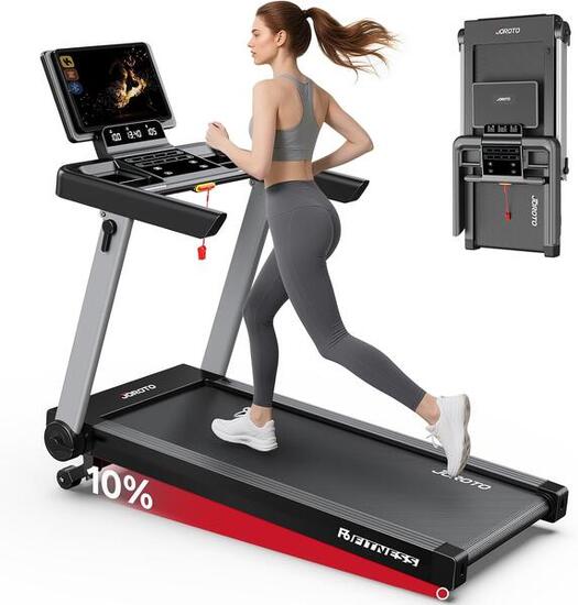 Klappbares Laufband F6, 10° Steigung, 1-16 km/h, 15 Modi, 48 cm breites Laufband