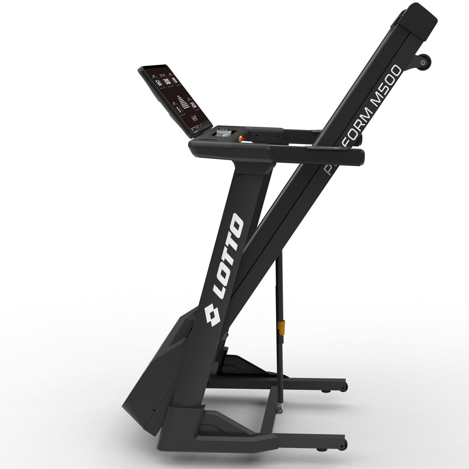 Tapis roulant elettrico Lotto Perform M500 3,75 HP 16 km/h 130x42 cm, pieghevole 3/7