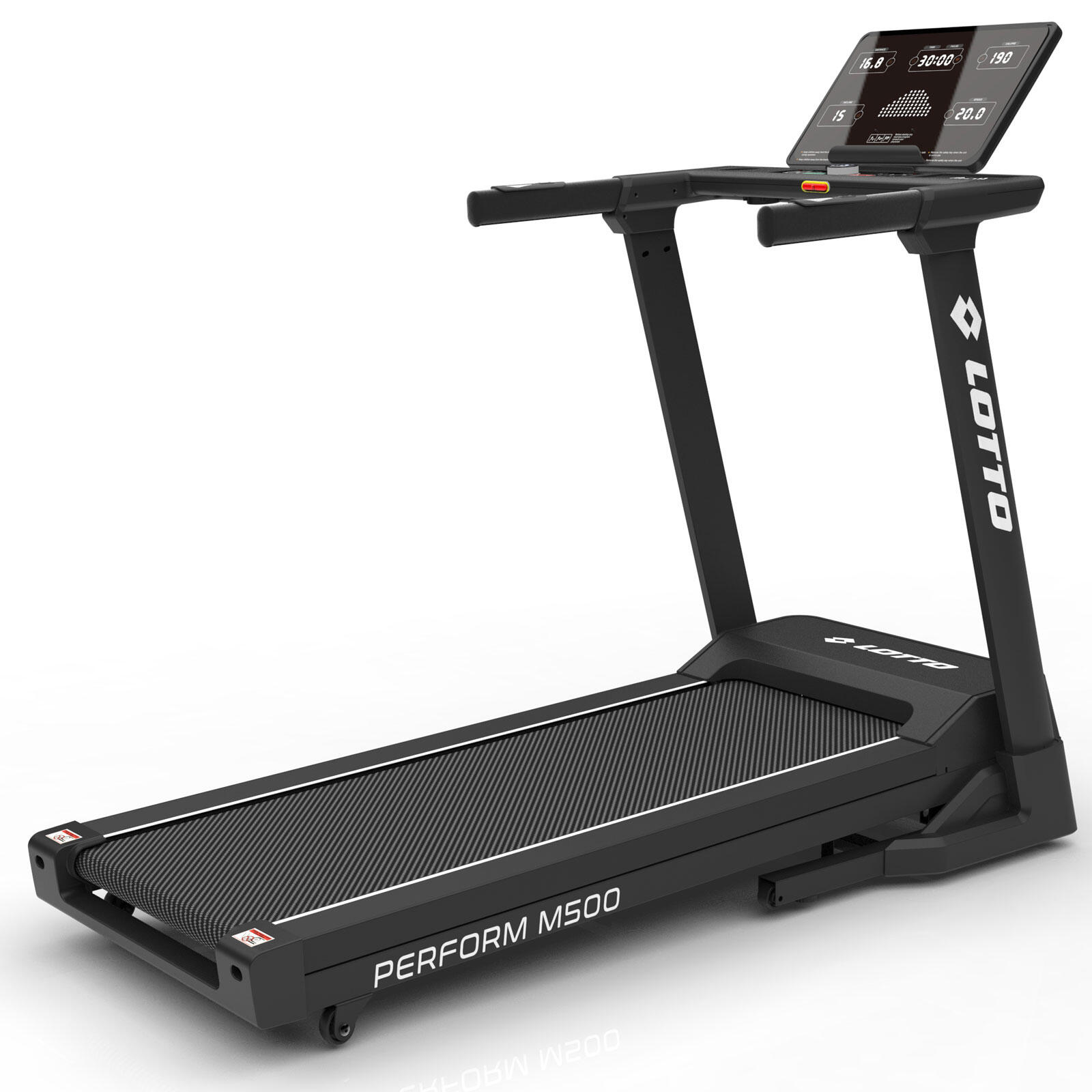 Tapis De Course Électrique Orion Perform M300 - 2,75 CV, 1-14 Km/h, Inclinaison 15 Niv., Bluetooth, Pliable