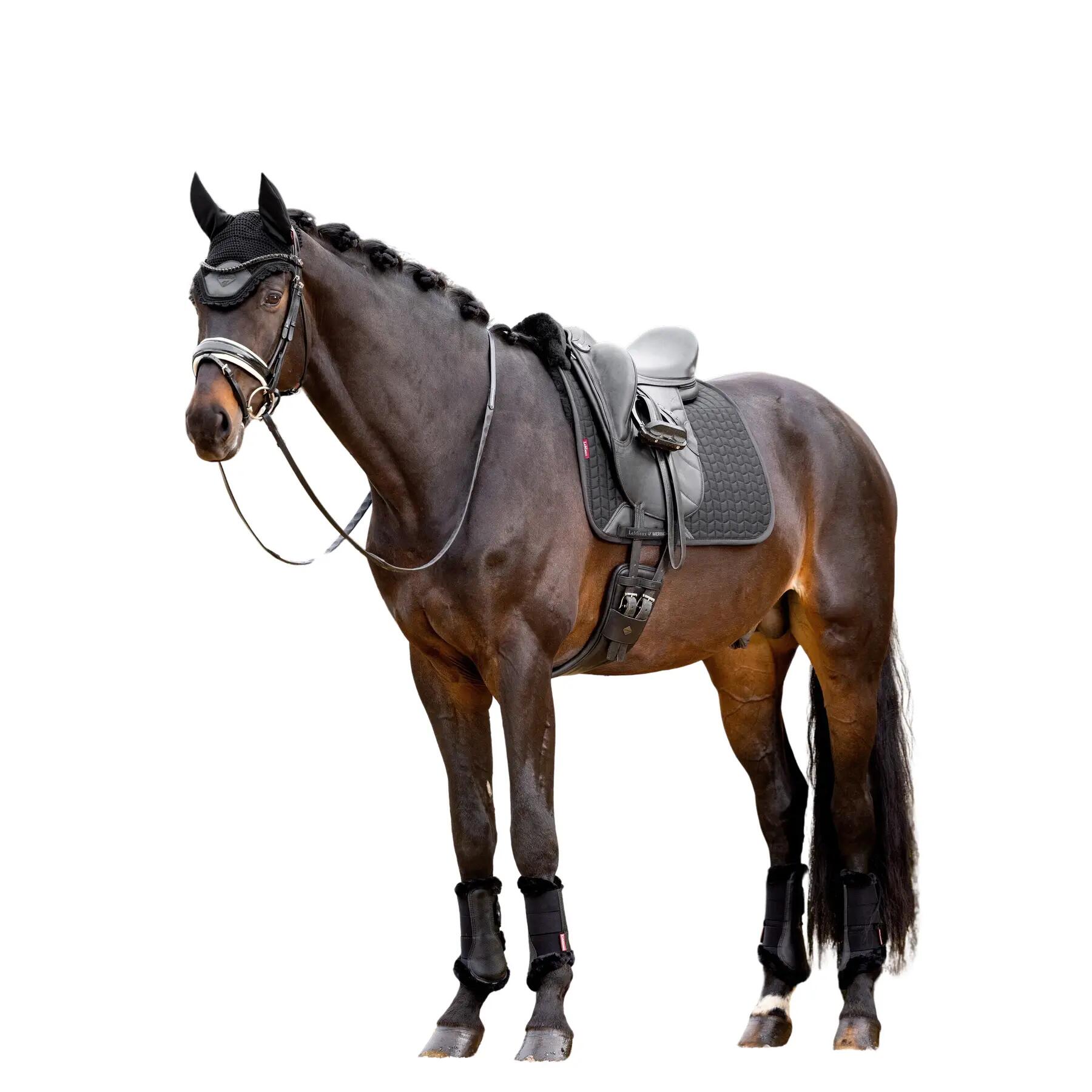 Dressuurmat voor paarden LeMieux Merino+ Square 2/3