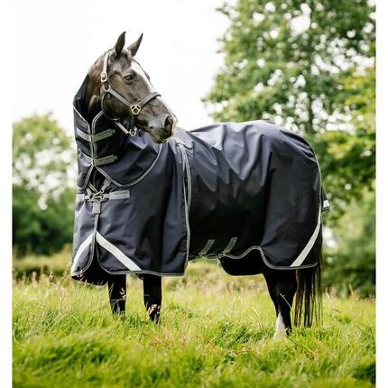 Couverture d'extérieur pour cheval imperméable avec couvre-cou Horseware Rambo O