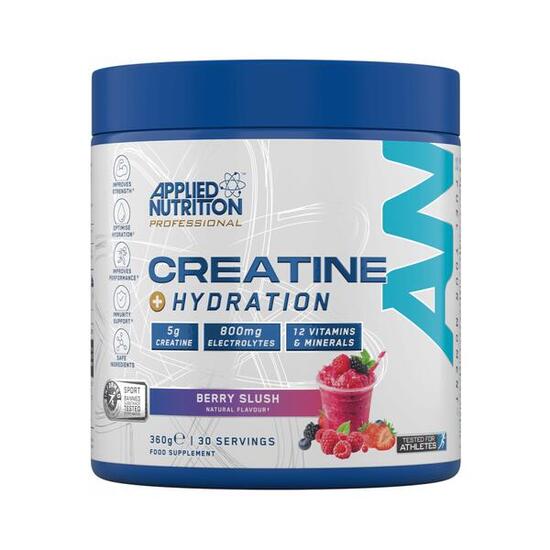 Applied Nutrition Creatine + Hydration (360g) Berry Slush - Créatine